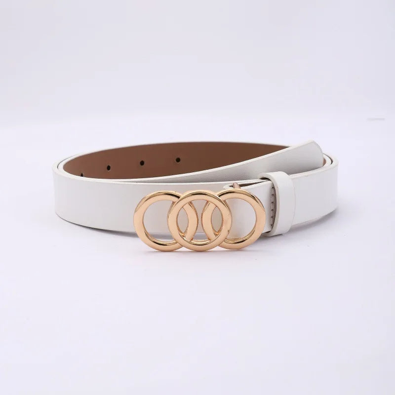 Damesriem met 3 ringen