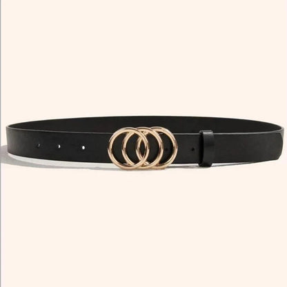 Damesriem met 3 ringen